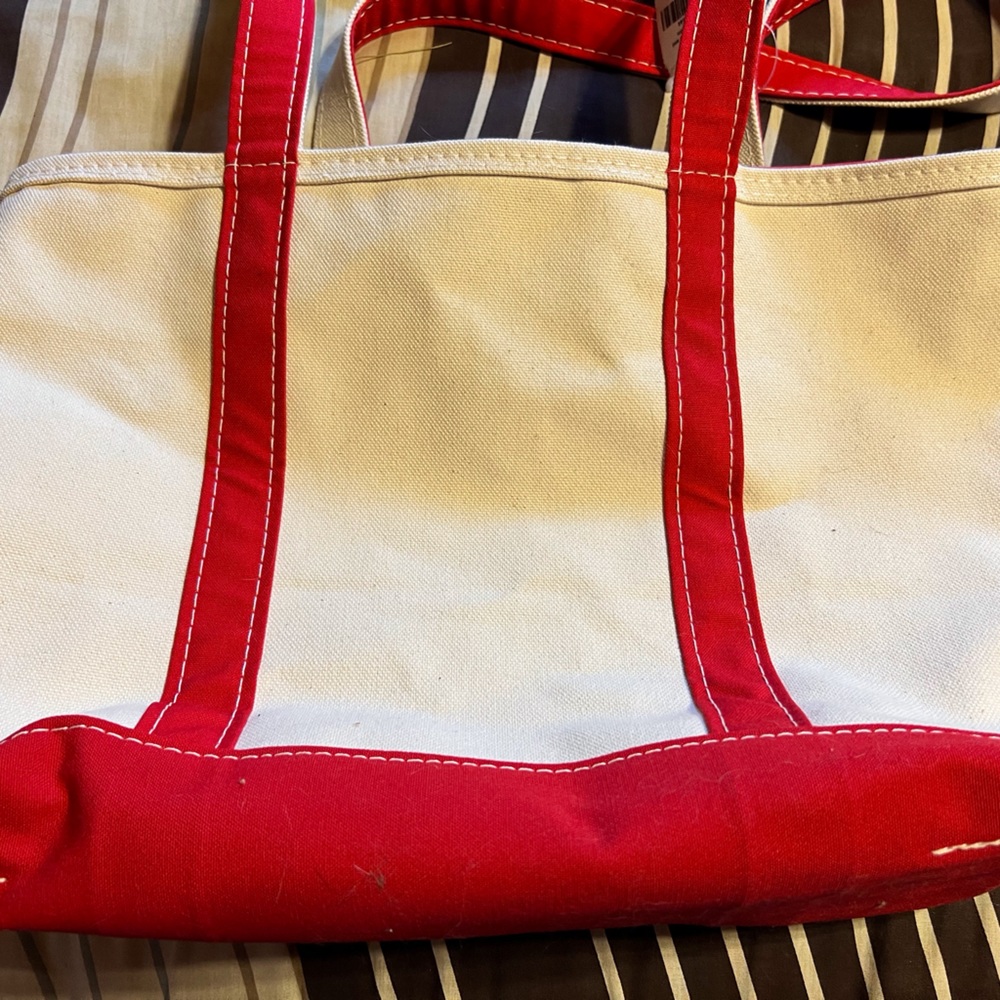 Brand new LLBean canvas tote bag